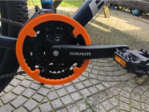 protezione catena sram pacco pignoni sport all'aperto bicicletta 3d print model - Mito3D