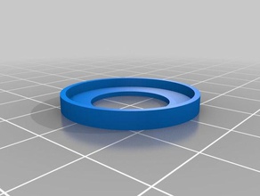 25mm in miniatura base clip di anello colorato giocattolo gioco accessori 3d print model - Mito3D