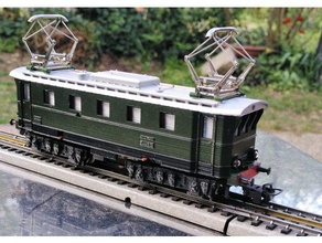seg800 e445 locomotive m&aumlrklin 3011 chassis vehicles h0 scale mrklin primex 3d print model - Mito3D