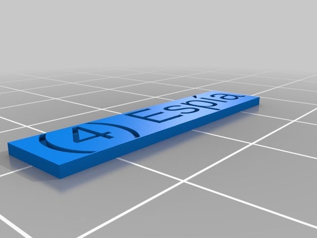 espiatag rc vehículos personalizado 3D print model - Mito3D