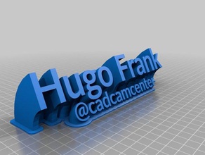 taller - hugo franco personalizado 3d print model - Mito3D
