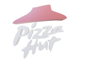 a pizza hut logotipo 3d print model - Mito3D