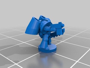 epic scale astartes mkiii jumping marines proxy toy game accessories 30k 40k 6mm warhammer 3d print model - Mito3D