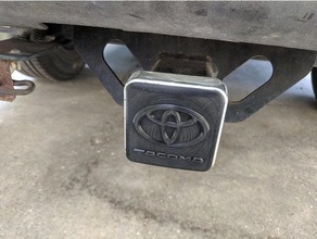 toyota oem style trailer hitch cover plug automotive 4runner tacoma trucks 3d print model - Mito3D