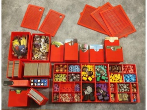 organizer city kings ks ed + all add ons boardgame accessories inserts 3d print model - Mito3D