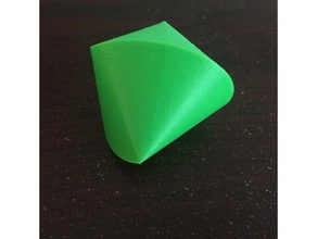 base carrée sphericon 3d print model - Mito3D