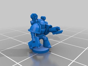 destansı mkiii eczacı vekil astartes oyuncaklar oyunlar 30k 40k epic30k warhammer 3d print model - Mito3D