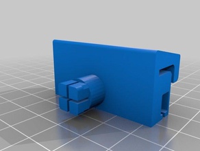 peugeot 106 window regulator clip automotive 3d print model - Mito3D