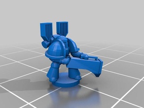 escala épica astartes mkiii kokophanii proxy brinquedos jogos 30k 40k warhammer 3d print model - Mito3D