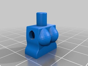besser aussehende lego-Titten lego 3d print model - Mito3D