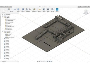 missão réplica 3d impressão prédio san juan capistrano espanhola 3d print model - Mito3D