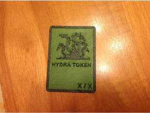 hydra token mtg toys games broodmaster card magic gathering tcg 3d print model - Mito3D