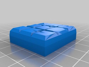 d&d di piastrelle singolo giocattolo gioco accessori 3d print model - Mito3D
