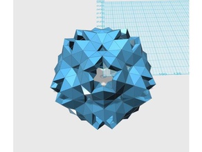 convexo geodésico 5v pattern16 matemática arte 3d print model - Mito3D
