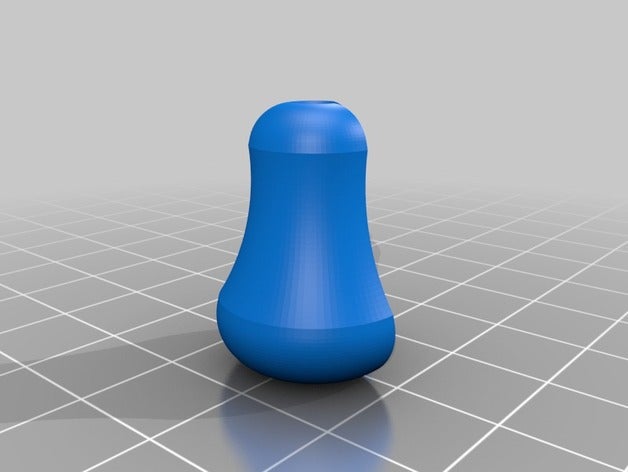 meine angepasste blind Schnur ziehen Fabrik Dekor 3D print model - Mito3D
