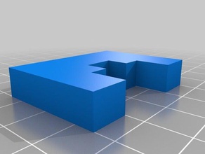 mgn9 centre aligment helper 20x20 3d l'impression 3d print model - Mito3D