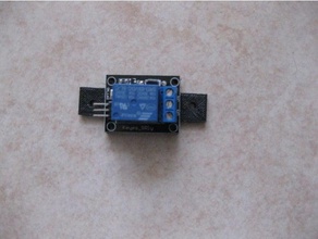 relais rel&egrave 1 kanal arduino röle elektronik 3d print model - Mito3D