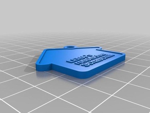 3 lena schaschlik Anahtarlık özelleştirilmiş 3d print model - Mito3D
