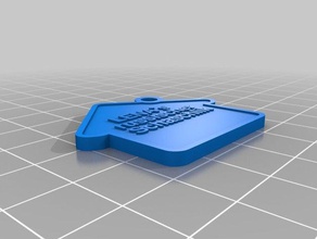 4 lena schaschlik Anahtarlık özelleştirilmiş 3d print model - Mito3D