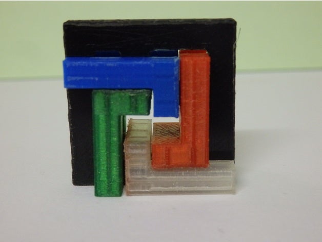 Gehirn teaser-casse t&ecircte gadgets casse tete puzzle 3D print model - Mito3D