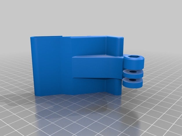 goproaction camera car side window mounting bracket mount 3D print model - Mito3D
