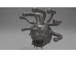 beholder 3d print concept creatures dd dnd eye figure monster penandpaper 3d print model - Mito3D