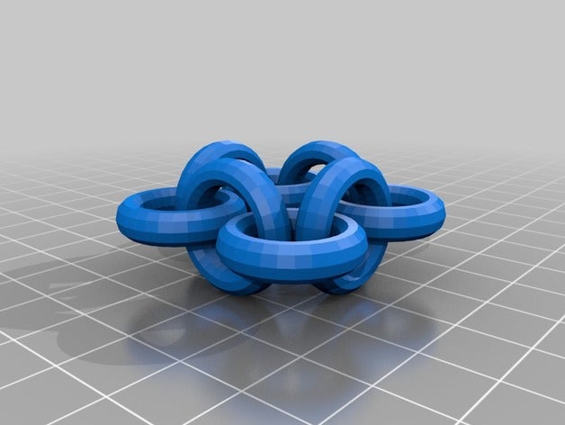 loop 8 links 3D print model - Mito3D