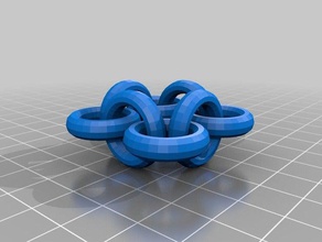 8 bağlantılar döngü 3d print model - Mito3D
