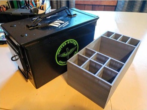 les munitions peuvent avion rc batterie diviseur des véhicules une boîte de batteries séparateur 3d print model - Mito3D