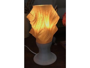 table lamp stand e14 bulbs shade not included household lampstand ligth vase 3d print model - Mito3D