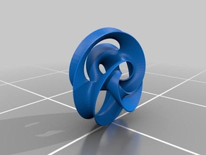 triglif brent collins de matemáticas arte 3d print model - Mito3D