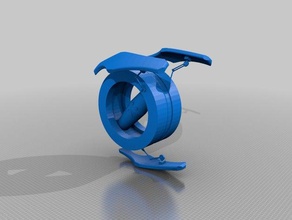 -roda de um olho robô a estalar 3d impressão robôs 3d print model - Mito3D