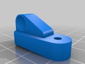 plane vent lock part real replacement 3d print model - Mito3D