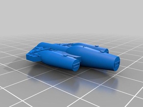 concordium cruzador pesado brinquedos jogos scifi starship 3d print model - Mito3D