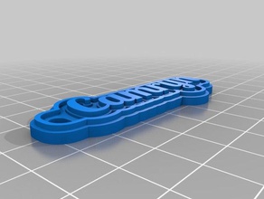 camryn signs logos customized 3d print model - Mito3D