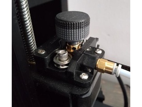 yet another extruder knob creality ender 3 pro cr-10 other printers extruders flatted 5 mm axis 3d printing a8 filament 3d print model - Mito3D