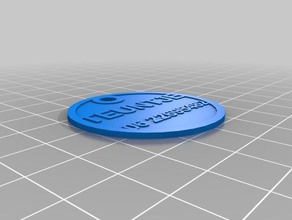 la mia su misura intorno dog tag animali domestici 3d print model - Mito3D