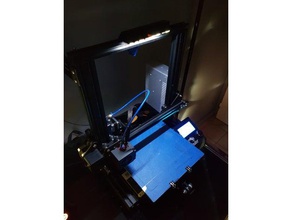 ender 3 lamp 3d printer accessories accessory 3d print model - Mito3D