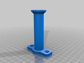 filament halter 2020 holder spool halterung 3d print model - Mito3D