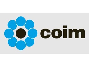 coim logo keychain coins badges 3d print model - Mito3D