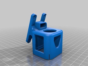 hyperlite glide 20degree gopro Sitzung mount w xt60-Halter 3d print model - Mito3D