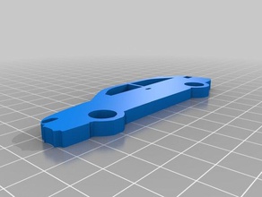 opel astra f portachiavi auto keychain vauxhall 3d print model - Mito3D