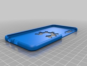 samsung a7 Fall open hardware-logo mobile Telefon 3d print model - Mito3D
