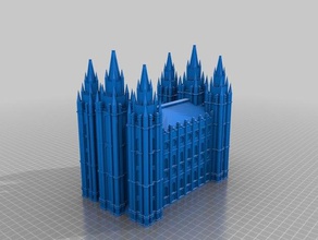 103 lds templos 3d print model - Mito3D