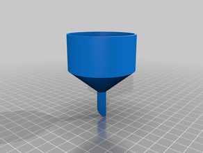 parametric buchner funnel chemistry 3d print model - Mito3D