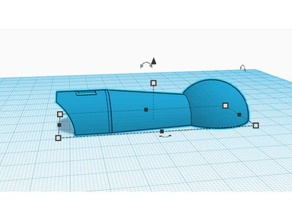 la articulación de rótula nanobeam ubnt reemplazo partes 3d print model - Mito3D