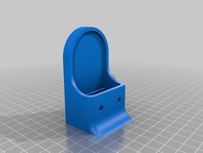 sonicare wall mount us plug bathroom philips-sonicare 3d print model - Mito3D