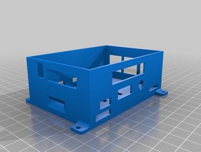 lechacal rpict7v1 rpi case electronics 3d print model - Mito3D