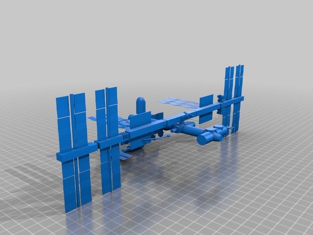 international space station 3d printing 3D print model - Mito3D