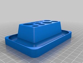 rebocador cinzeiro tigela caddy 3d impressão 3d print model - Mito3D